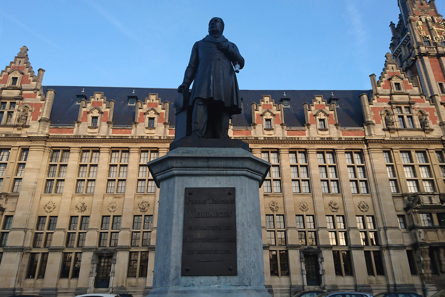 L’Université Libre de Bruxelles a été fondée en 1834 par Théodore Verhaegen. 