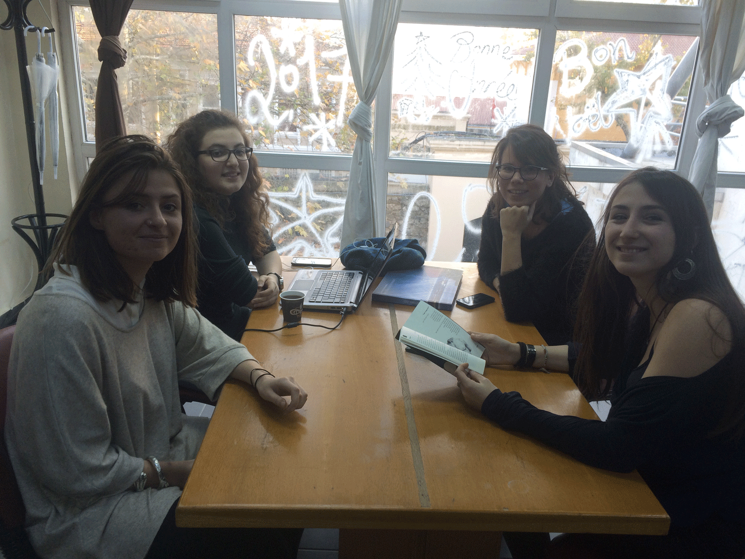 Aurélia participe aux activités de l’espace francophone de l’université Galatasaray