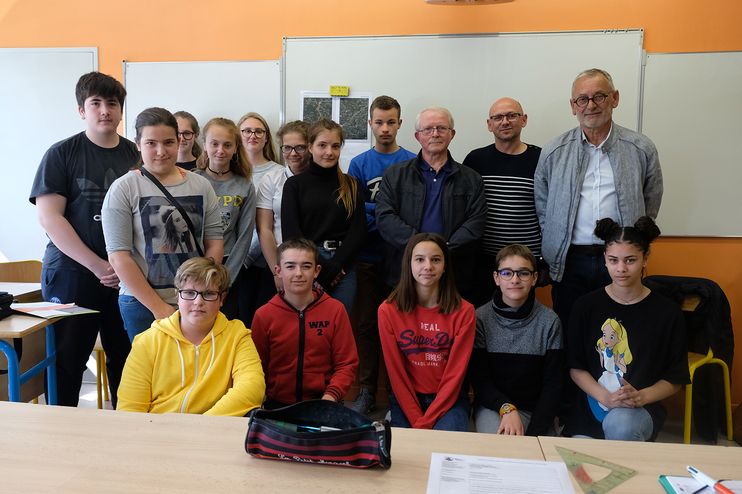 Les élèves du collège Paul Duez ont eux-même interrogés Florian KROLIKOWSKI Et Bruno ADOLPHI, dans le cadre de leurs enquêtes sur l’environnement à Leforest et à Evin-Malmaison.