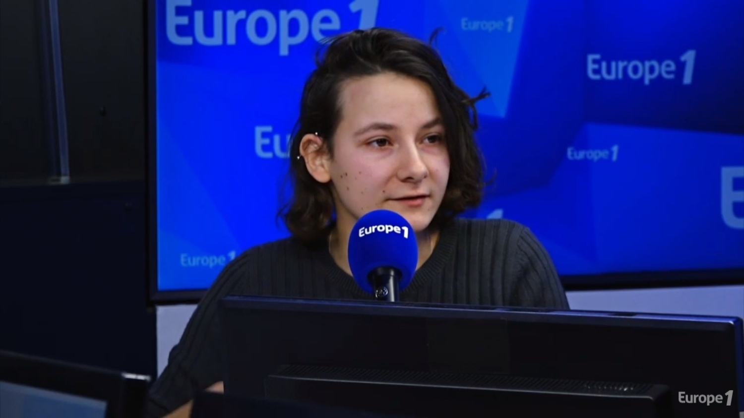 Claire Egnell invitée de l’émission La France Bouge sur Europe 1 (Crédit : Capture d’écran / Europe 1)
