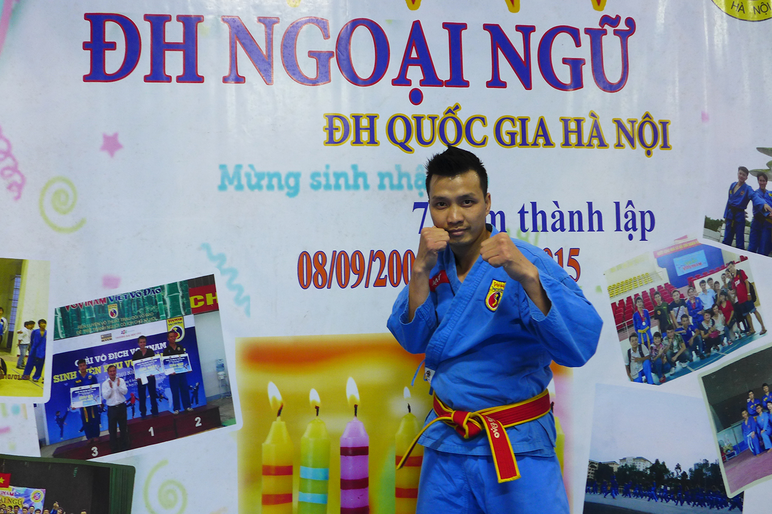 Dat est né en 1986. C’est un champion de Viet Vo Da Ho reconnu au Vietnam.