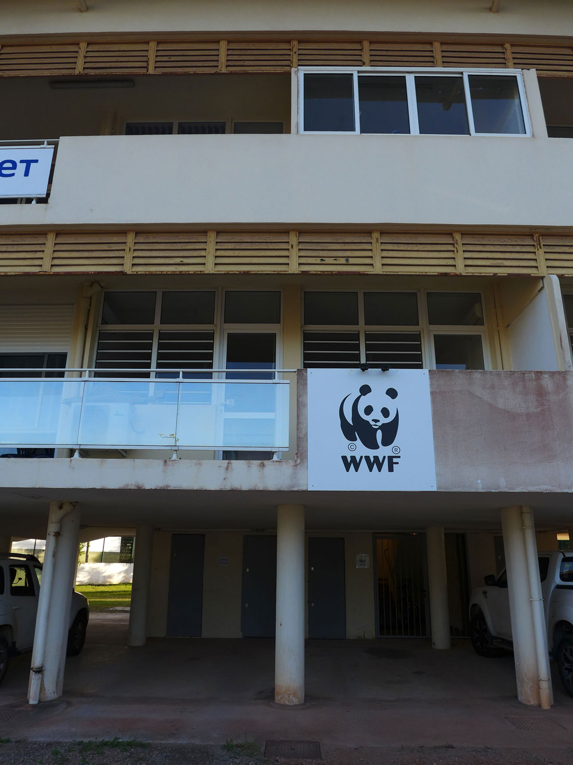 Bureau du WWF à Cayenne.