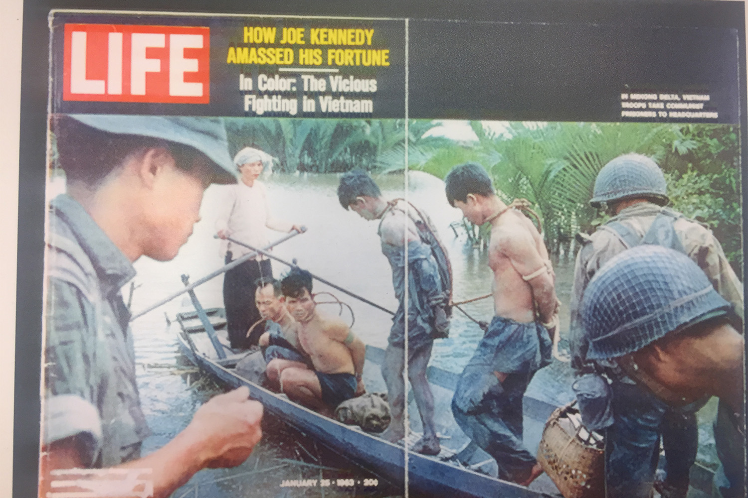 Une coupure de presse de l’époque. L’opinion publique était largement en faveur du retrait américain du Vietnam.