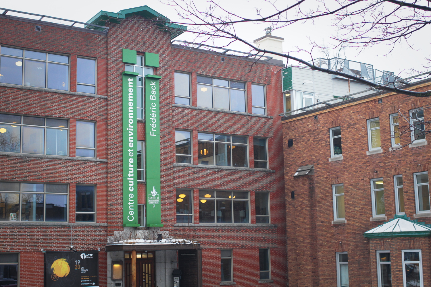 La bâtisse qui accueille les bureaux du GREMM à Québec.