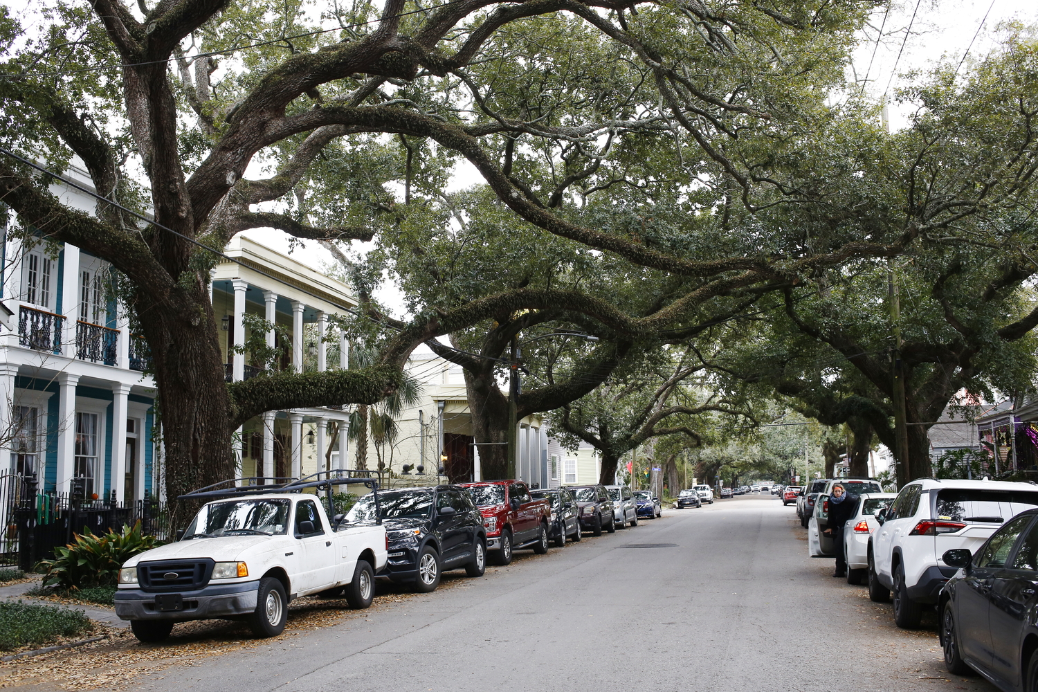 La rue de Washington à La Nouvelle-Orléans © Globe Reporters