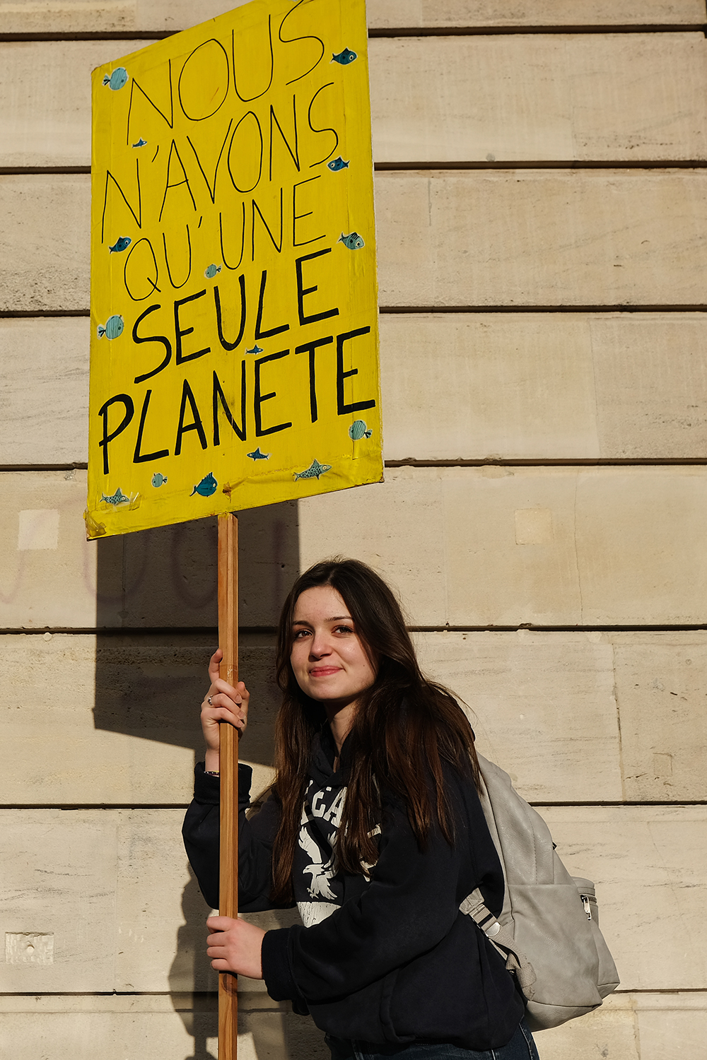 Cannelle s’est engagée dans le mouvement Youth For Climate Lille à la rentrée 2019.