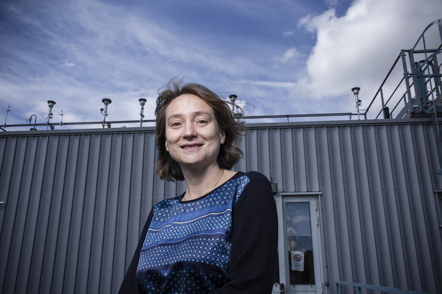 Valérie GROS fait partie du Laboratoire des sciences du climat et de l’environnement (LSCE) au sein de l’Institut Pierre Simon Laplace (ISPL) © Tristan PAVIOT 
