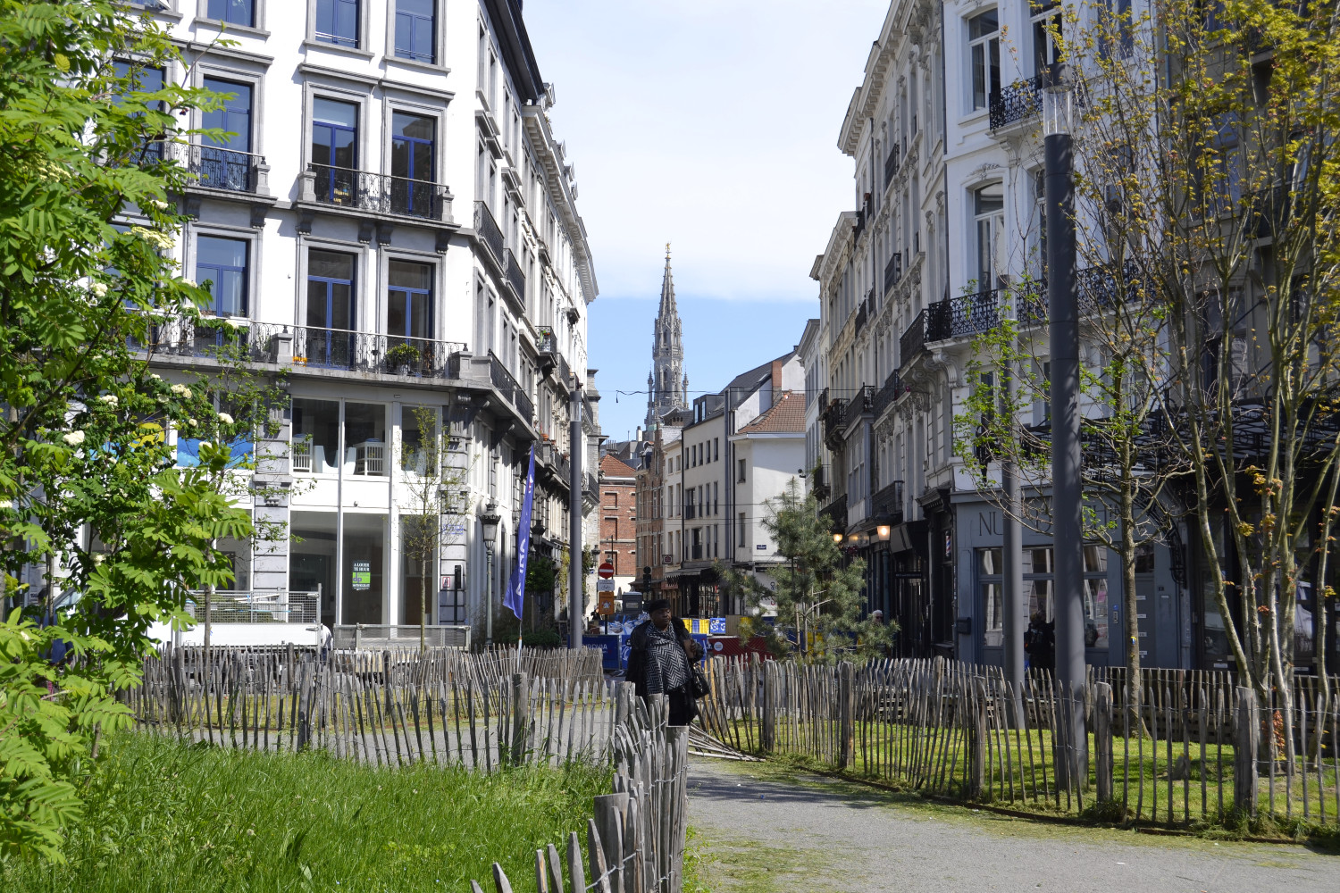 Départ du centre de Bruxelles, notre correspondante passe tout près de la Grand-Place © Globe Reporters