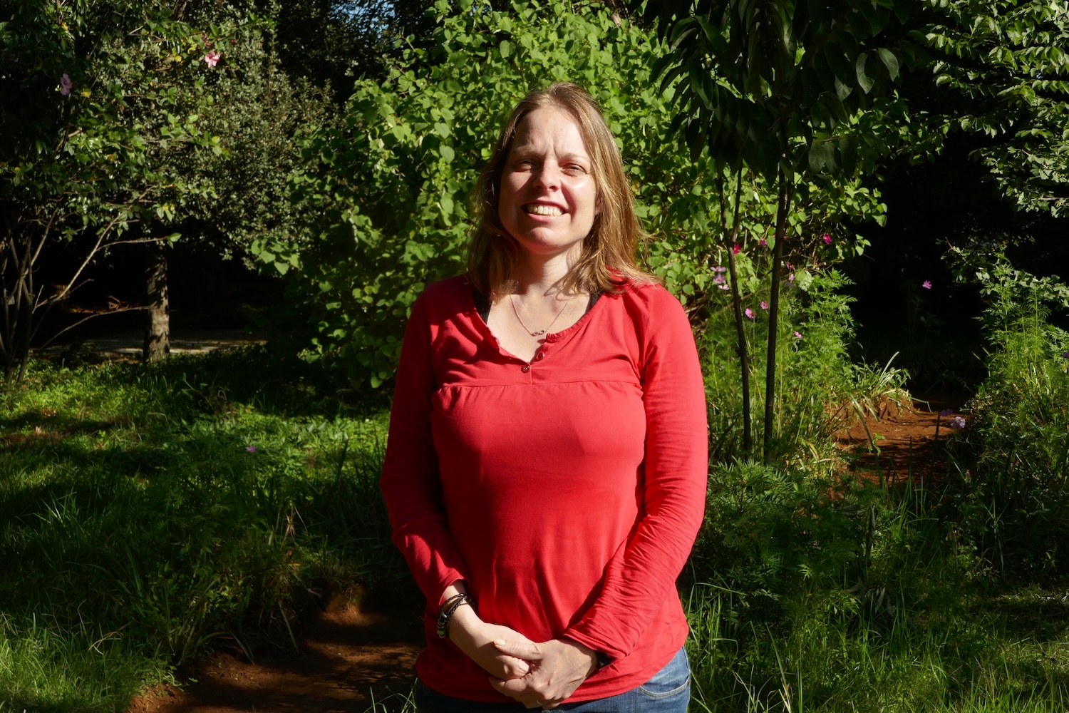 Anne travaille au CIRAD, le Centre de Coopération International en Recherche Agronomique pour le Développement © Globe Reporters