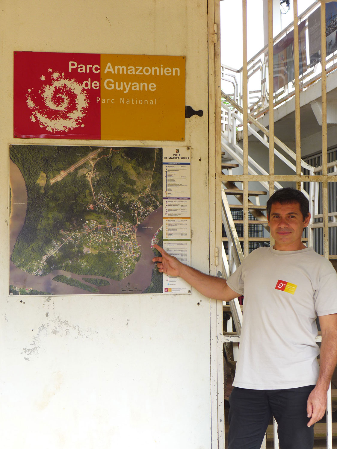 Guillaume LONGIN, en charge des questions juridiques sur le braconnage au Parc amazonien de Guyane.