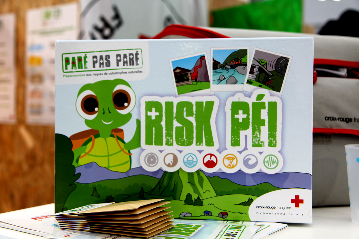 Risk Péi, un jeu conçu par la Croix Rouge française