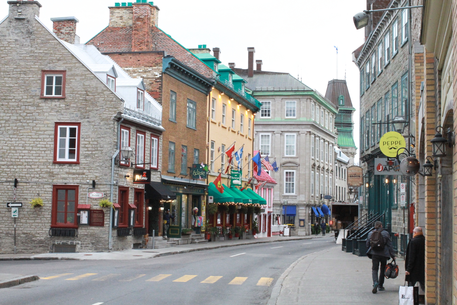 Rue du Vieux-Québec © Globe Reporters