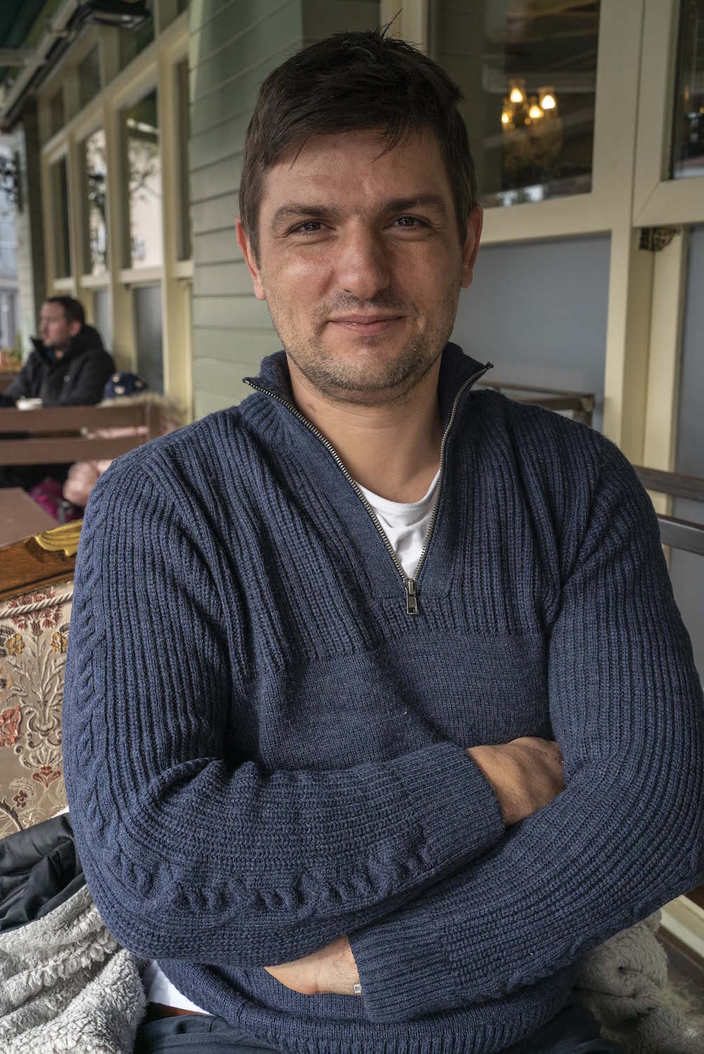 Victor PHILIP est arrivé en Turquie en 2009, pour suivre son épouse qui souhaitait retourner vivre en Turquie après ses études en France © Globe Reporters 