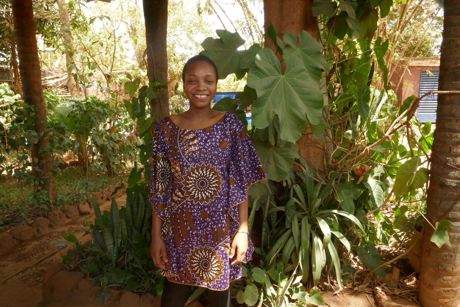 Fatoumata DRAMÉ a découvert sa passion pour l’interprétation un peu tard selon elle. Mais depuis elle dédie sa vie à sa carrière d’actrice © Globe Reporters