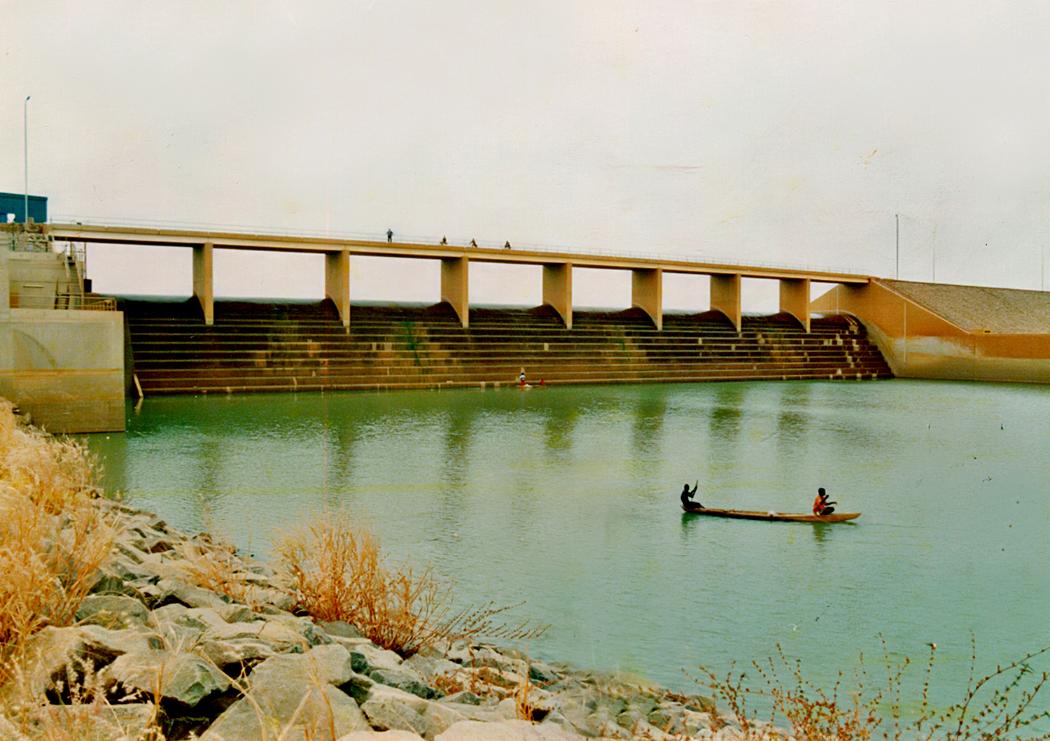 Le barrage de Ziga II a une capacité de 200 millions de mètres cubes et vient renforcer l’approvisionnement d’eau de la ville de Ouagadougou. Crédit photo ONEA
