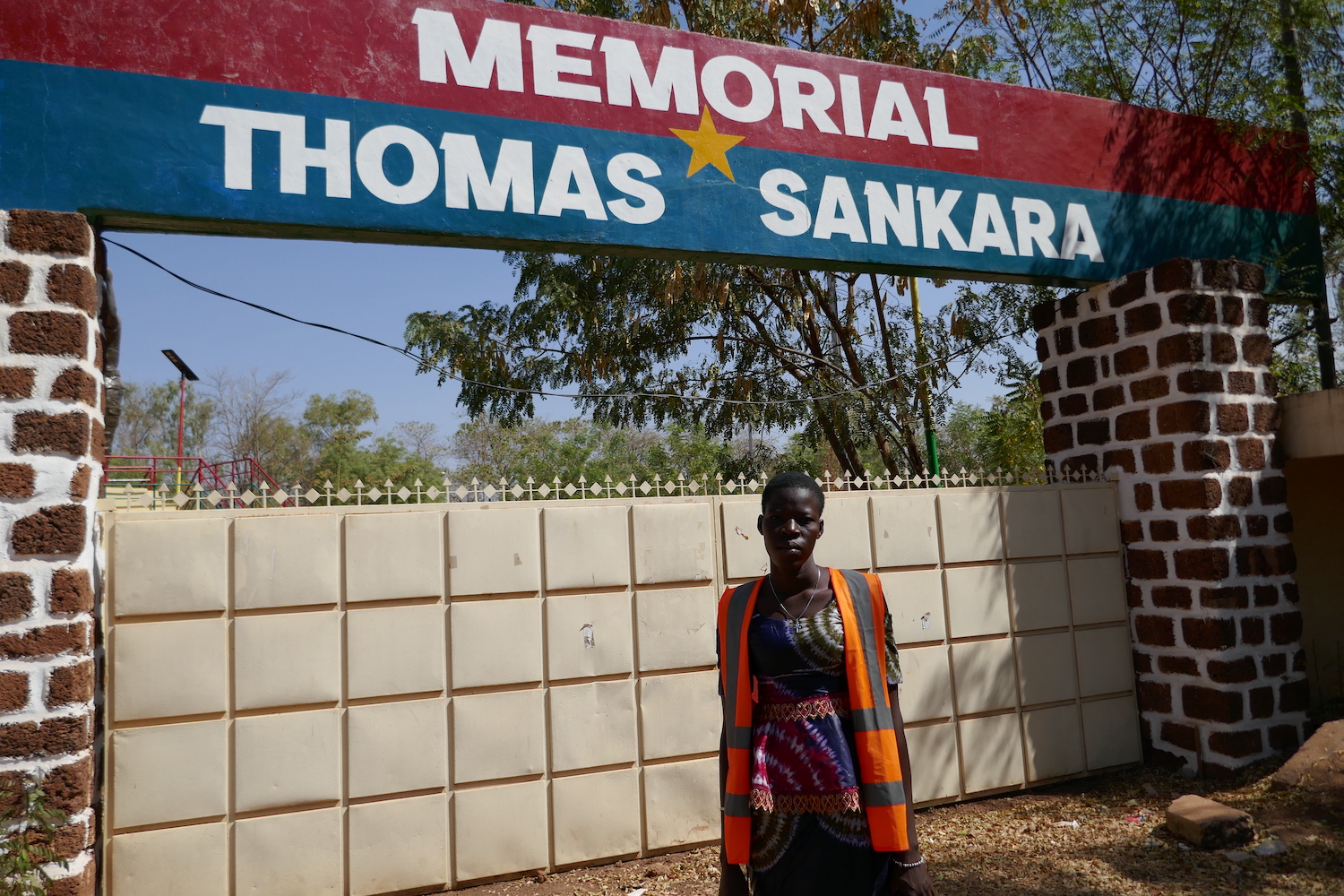 Talato OUEDRAOGO, considère Thomas SANKARA comme son idole. Elle adhère aux principes d’égalité, de liberté et d’indépendance qu’il défendait © Globe Reporters