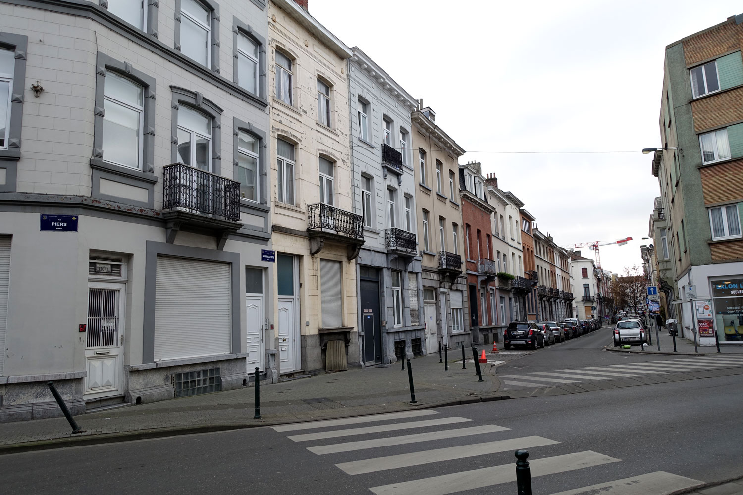 La rue de Molenbeek où se trouve le foyer VZW © Globe Reporters