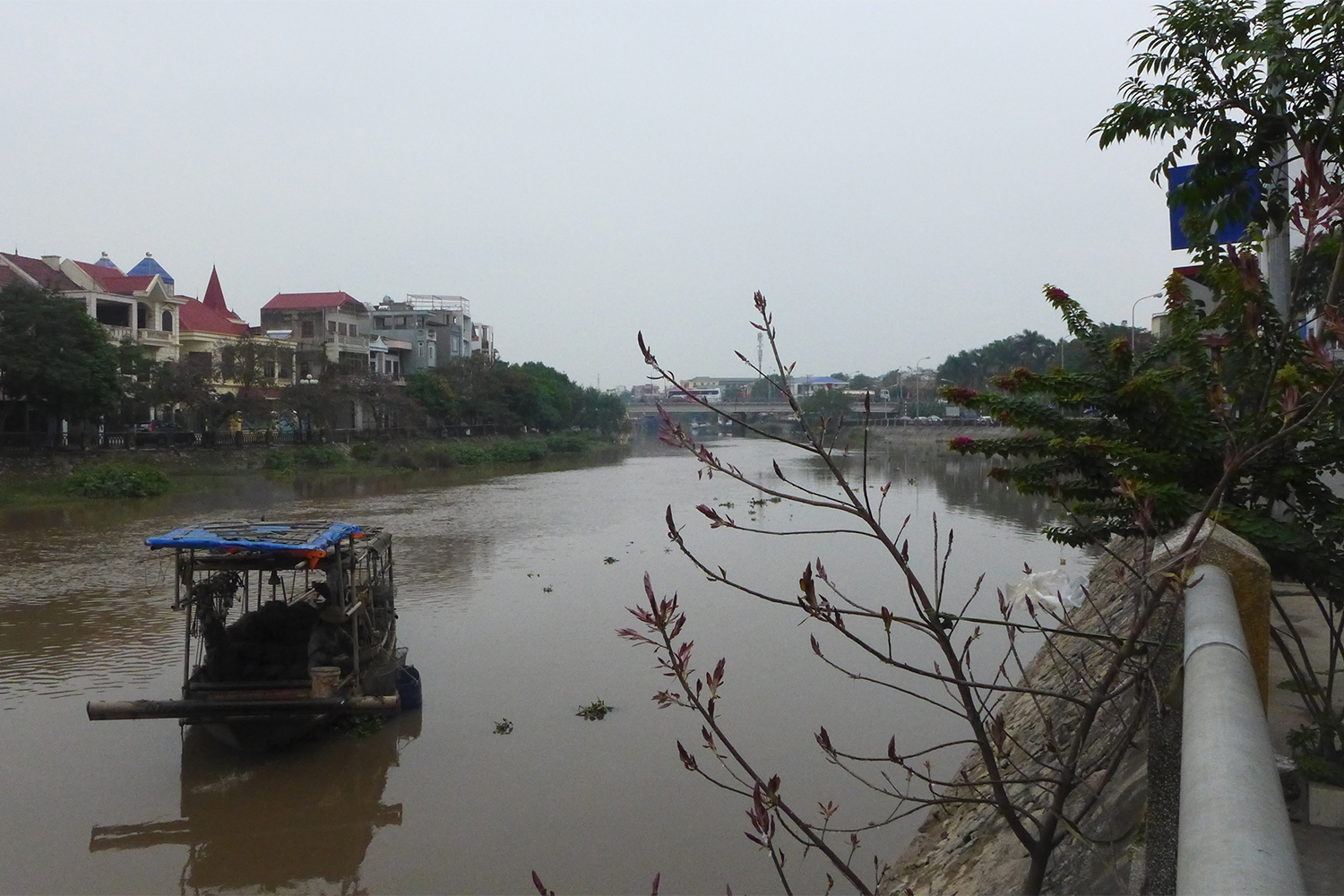 La ville d’Haiphong, où se situe le lycée d’excellence.