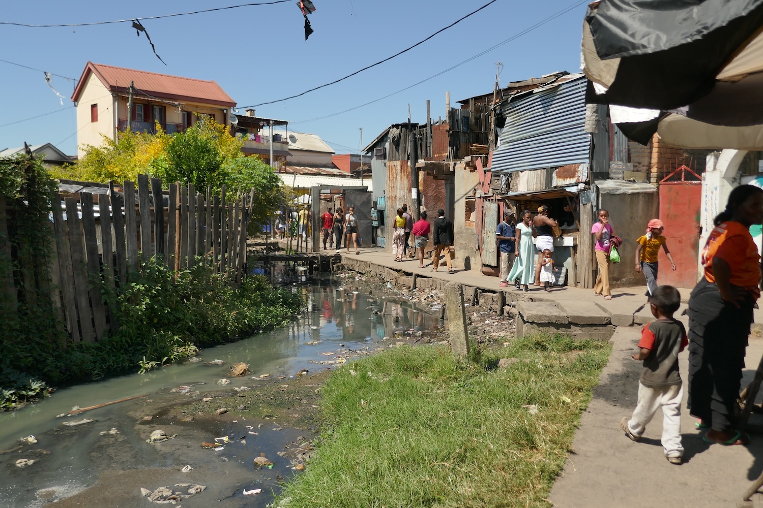 Une rue au centre d’Antananarivo © Globe Reporters