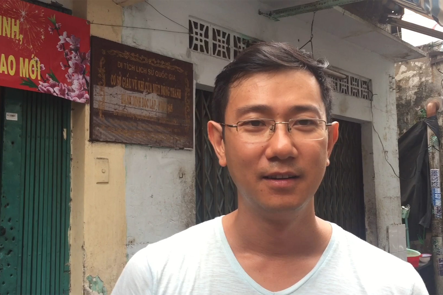 Stephane Nguyen, mon guide durant mon séjour à Saigon.