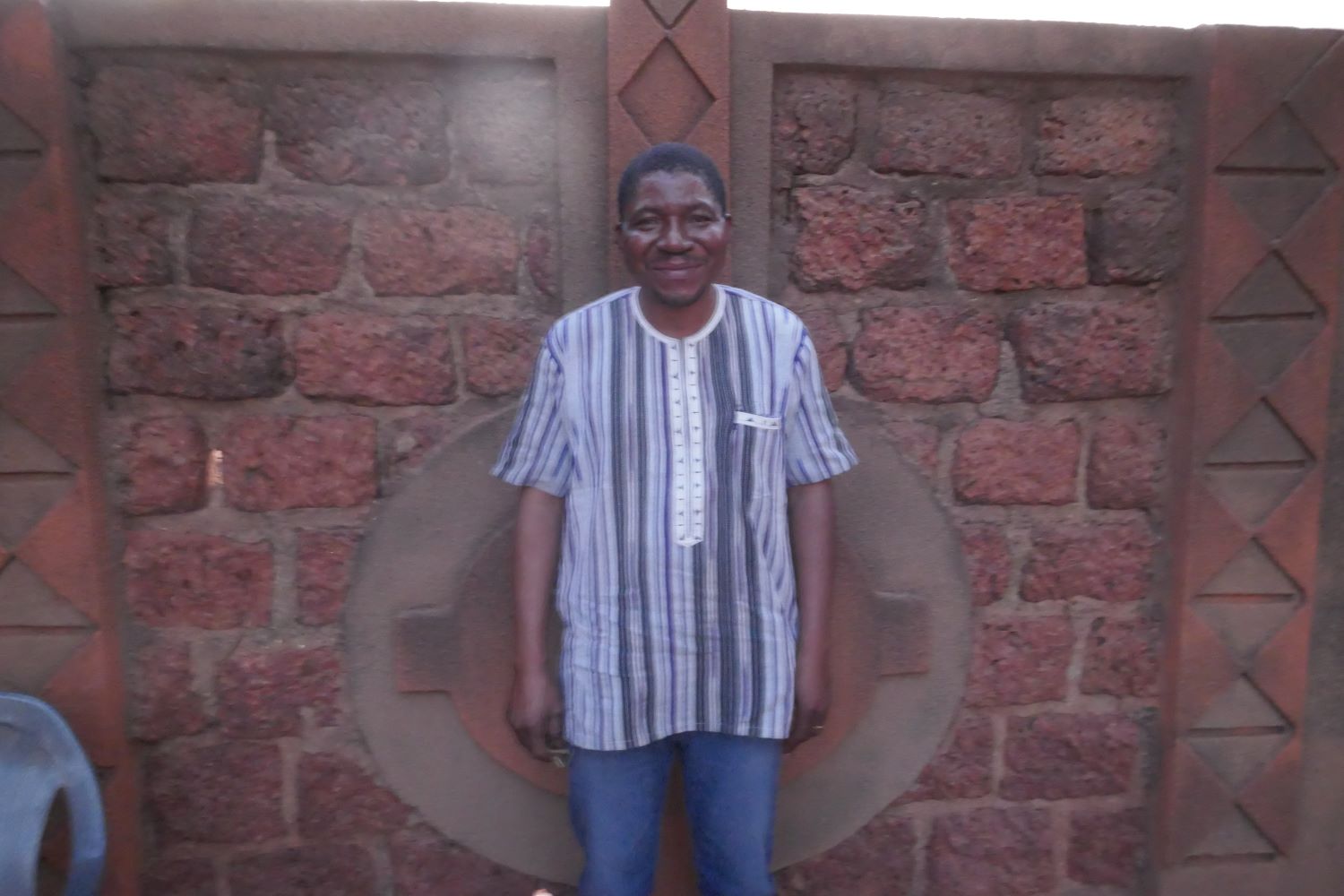 Calixte KABORÉ, professeur-chercheur en philosophie et histoire de l’art à l’université Joseph KI-ZERBO à Ouagadougou © Globe Reporters