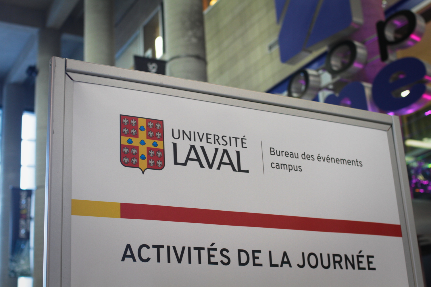 Le logo de l’Université Laval.