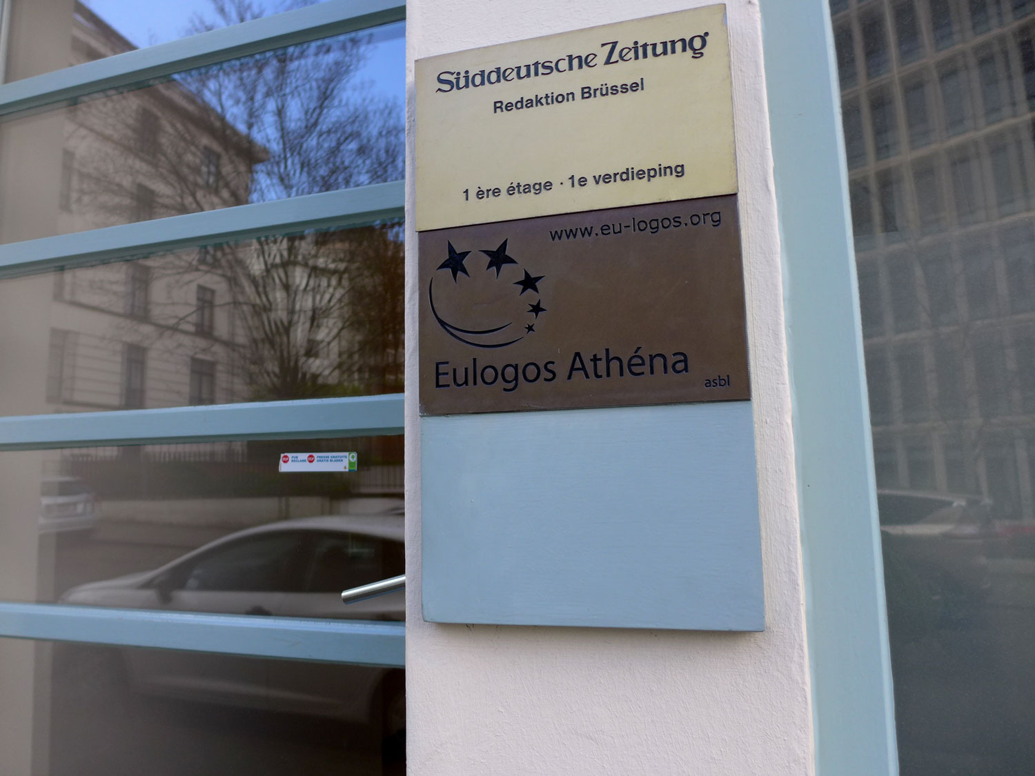 Le bureau de EU-Logos est situé à quelques minutes à pied des institutions européennes.