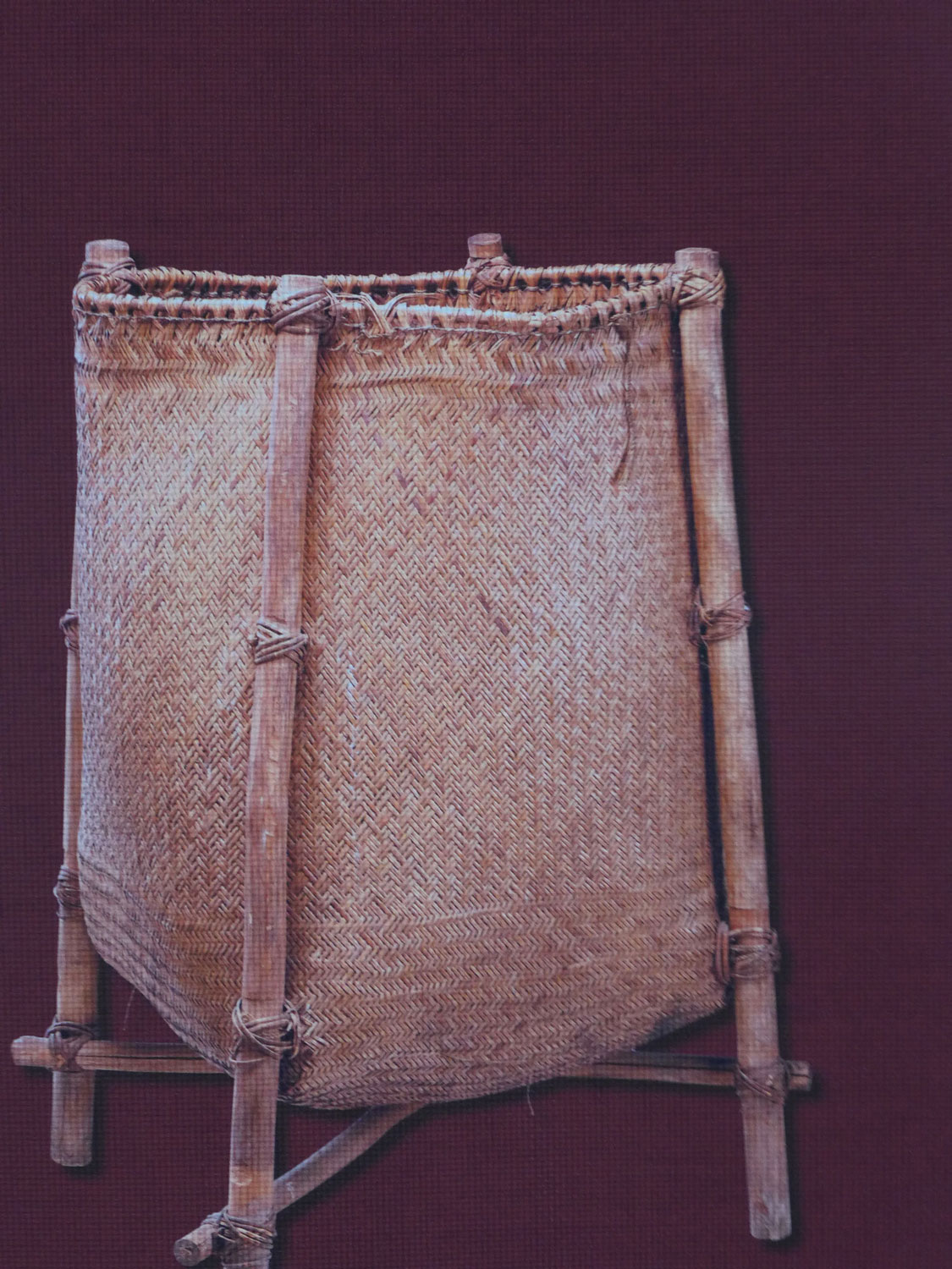 Sac contenant les objets rituels du maraké.
