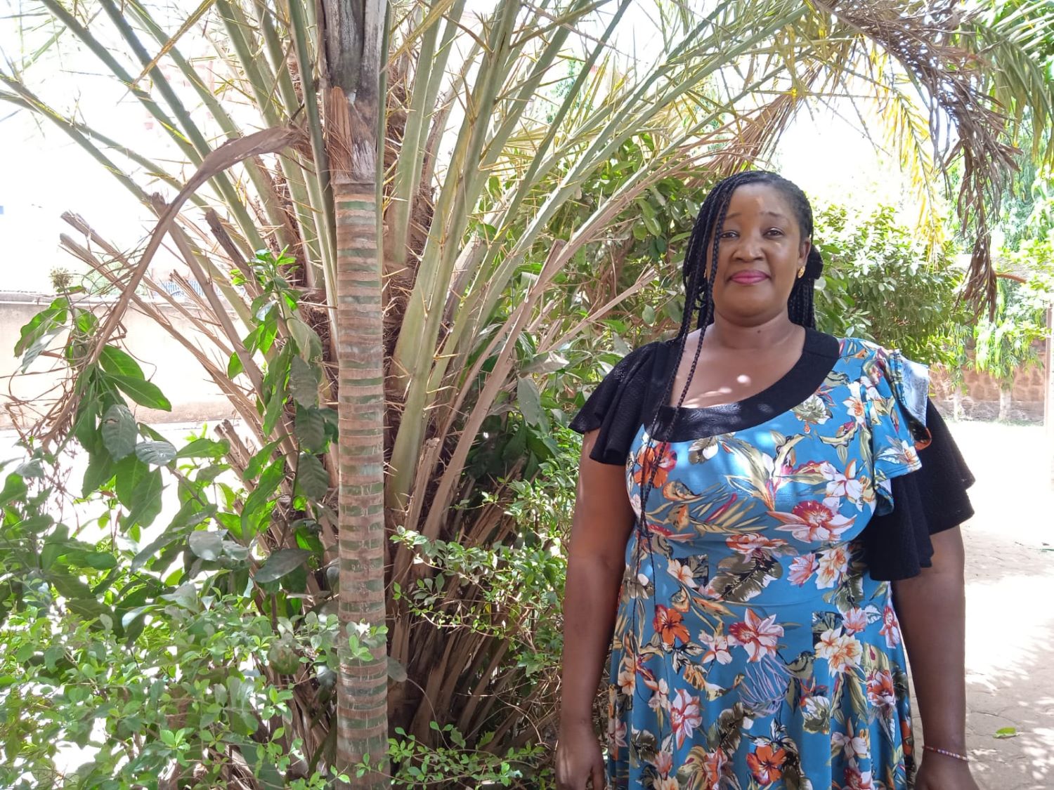Olivia BAYALA est une admiratrice et défenseuse de la cuisine traditionnelle de Burkina Faso. Elle en fait la promotion notamment participant à la coordination du FIGO © Globe Reporters