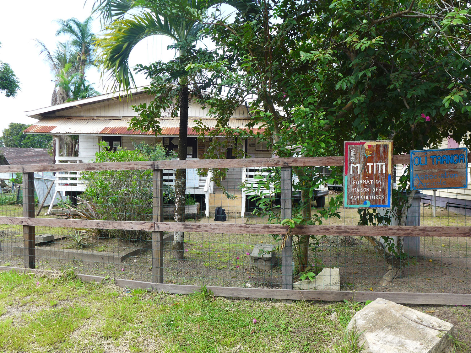 Le siège de l’association Oli-taanga