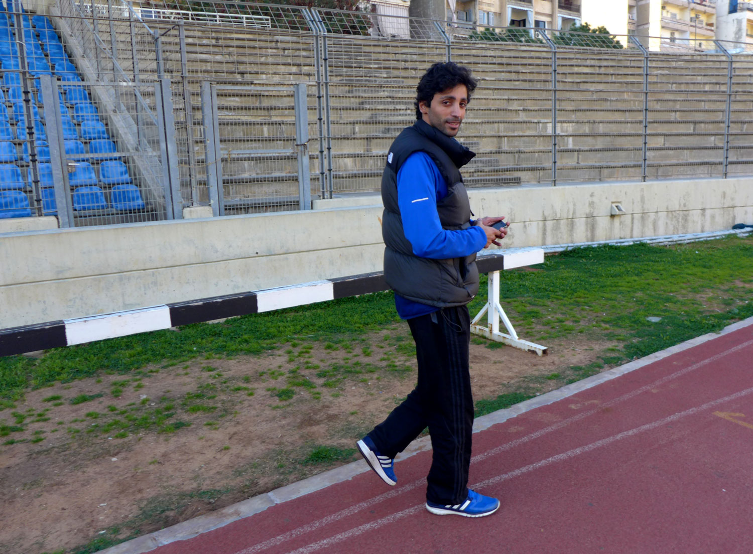 Ahmad Hazer, le spécialiste libanais du 110 mètres haies.