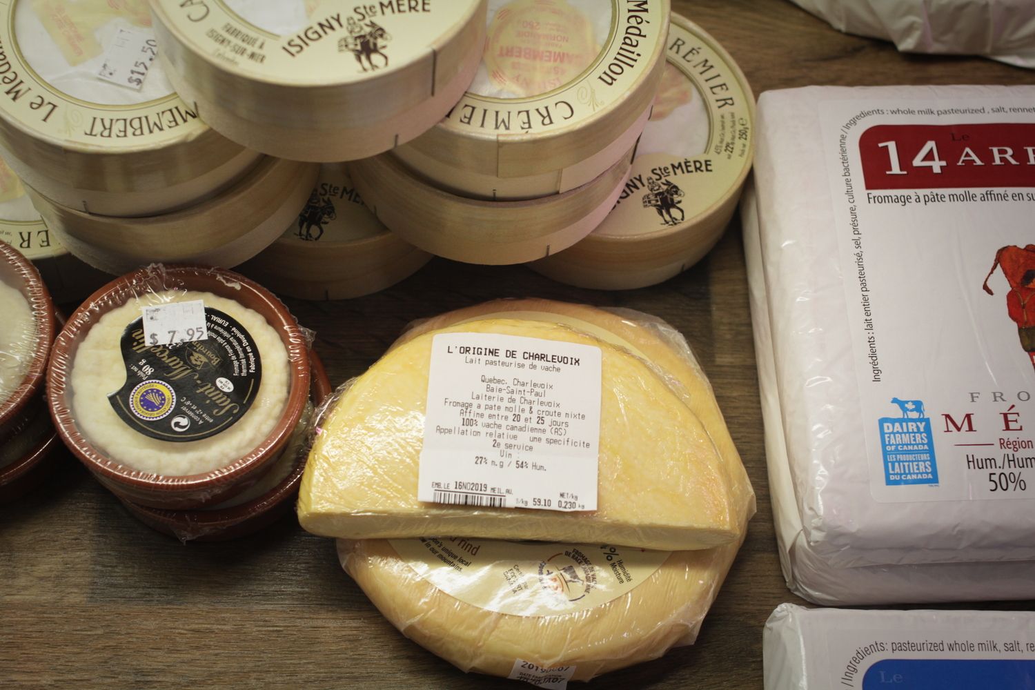 Le fromage québécois L’Origine, qui peut remplacer le Reblochon.