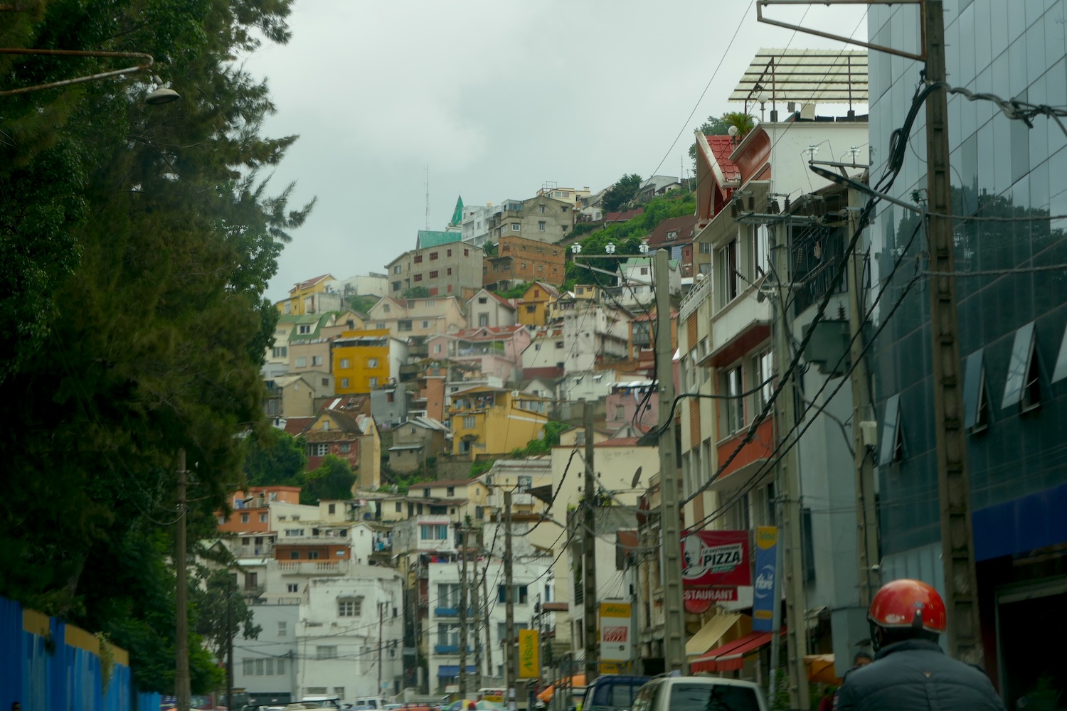 Une rue dans la haute ville d’Antananarivo © Globe Reporters