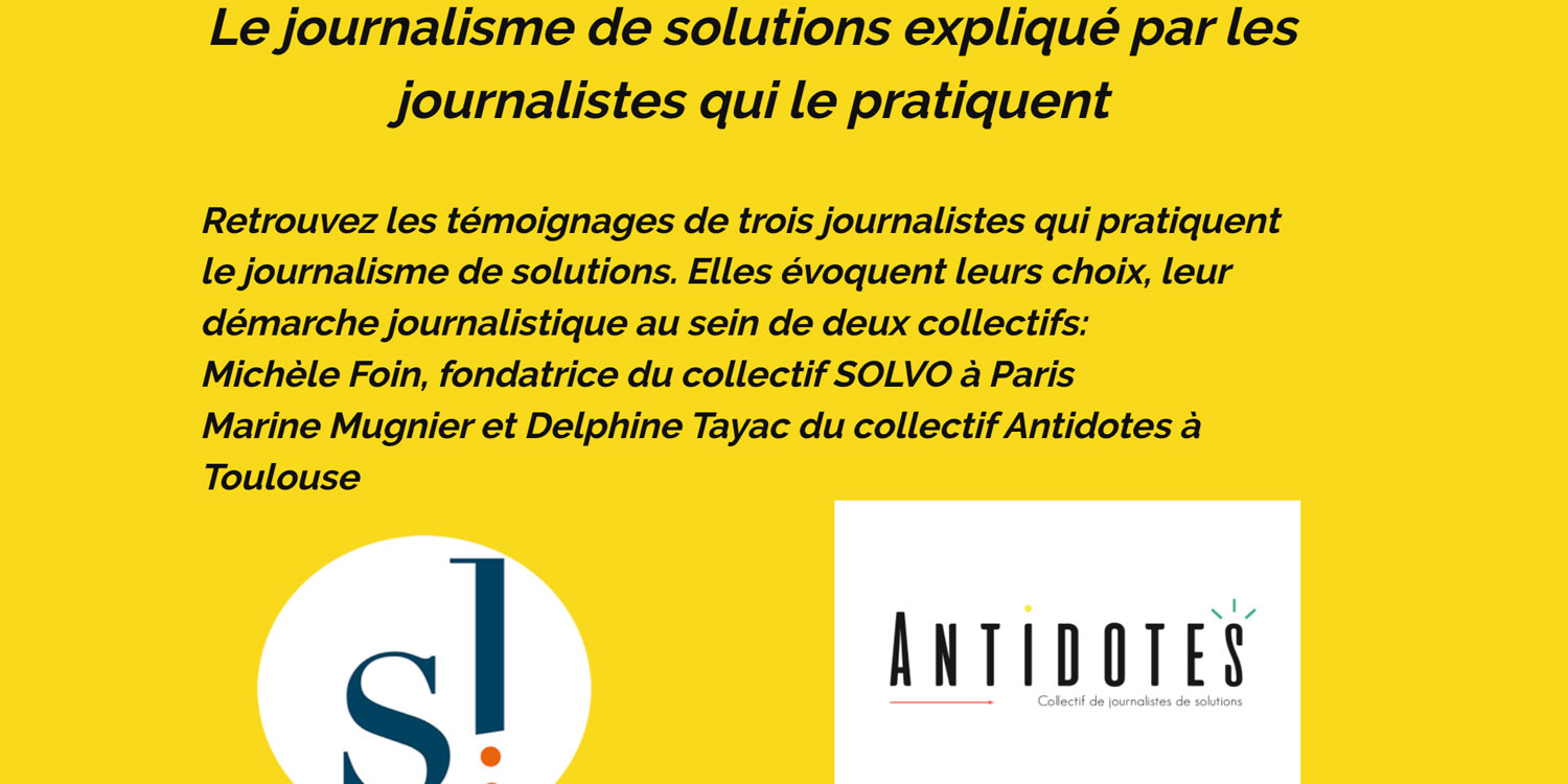 journalisme solutions