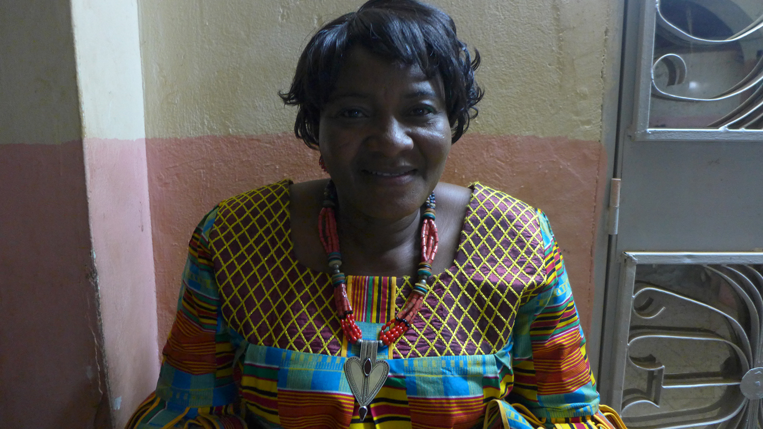 Justine OEDRAOGO est la propriétaire de deux restaurants  Ouagadougou, dont le maquis La Grâce.