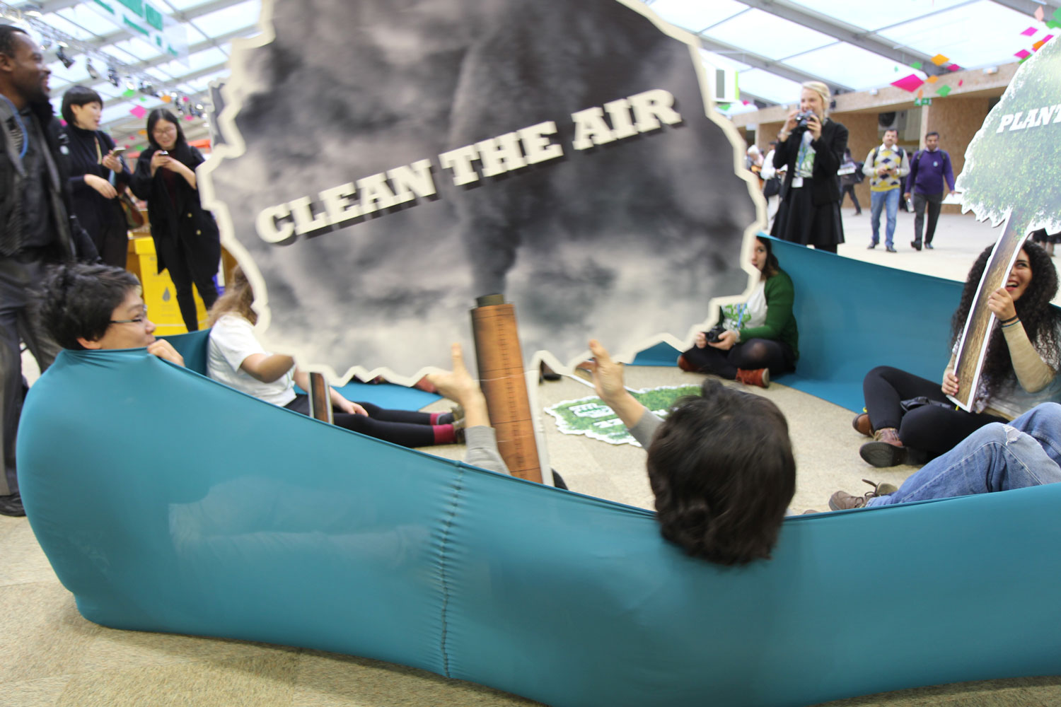 Espace Génération Climat de la COP 21 : un lieu d’expression pour les défenseurs de l’environnement