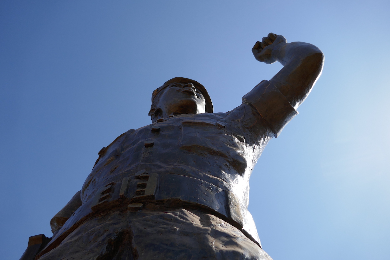 La statue de Thomas SANKARA © Globe Reporters