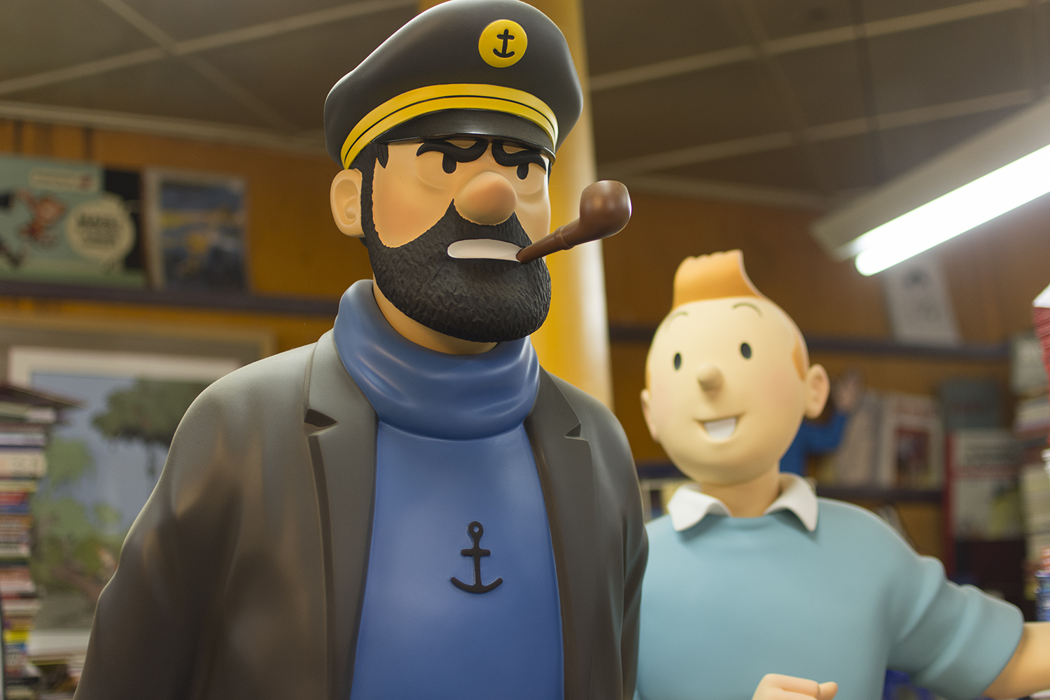 Tintin et le capitaine Haddock