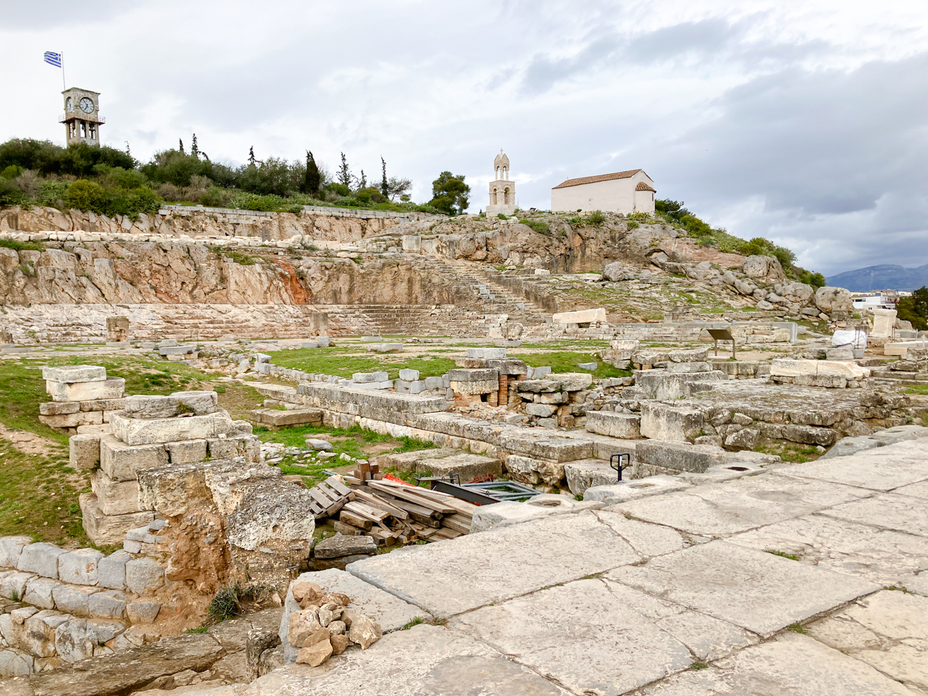 Ce site archéologique accueillait autrefois les « mystères d’Éleusis » © Globe Reporters