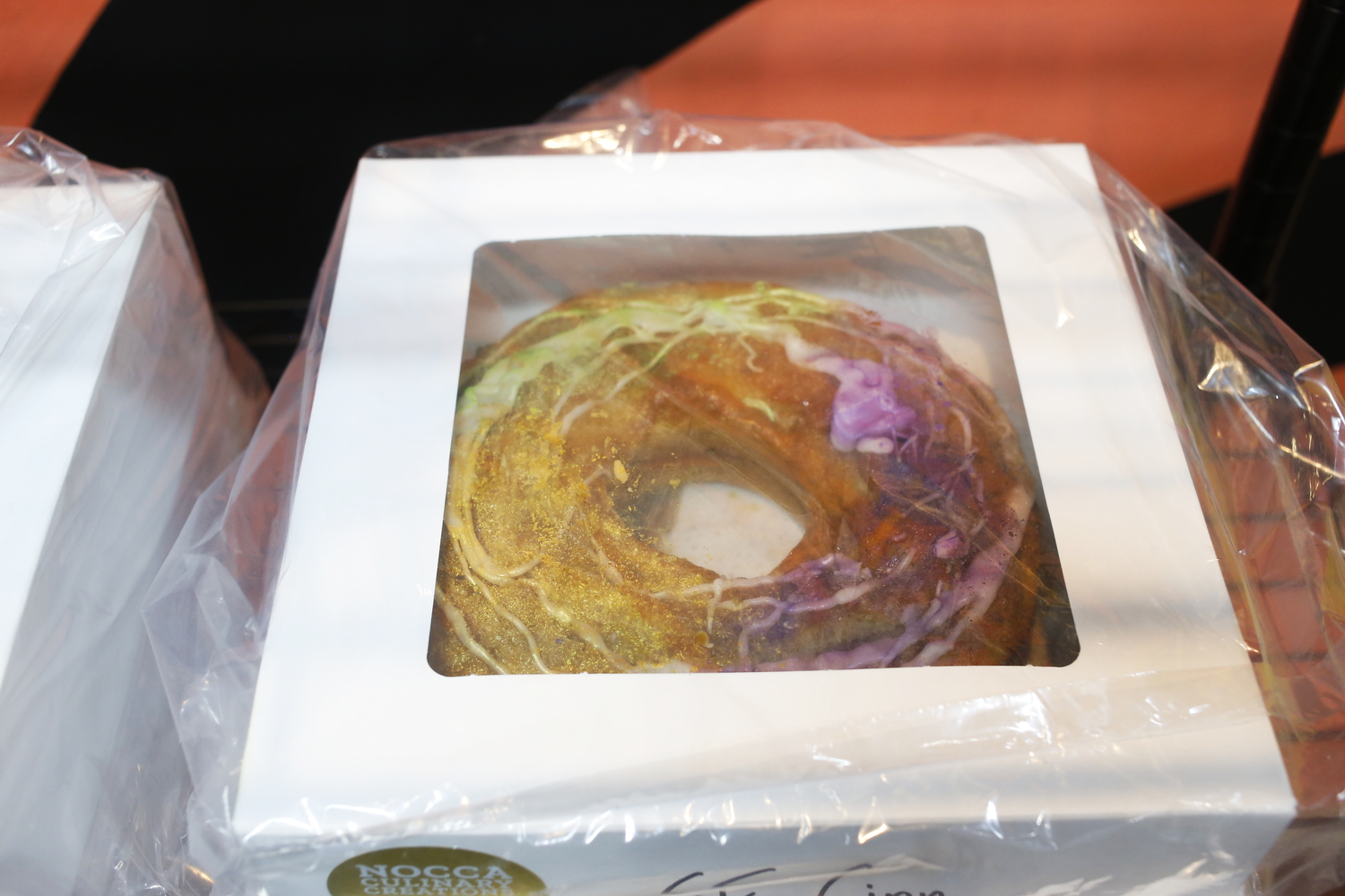 Chaque King cake a sa spécialité : ici des King cake sans gluten © Globe Reporters 