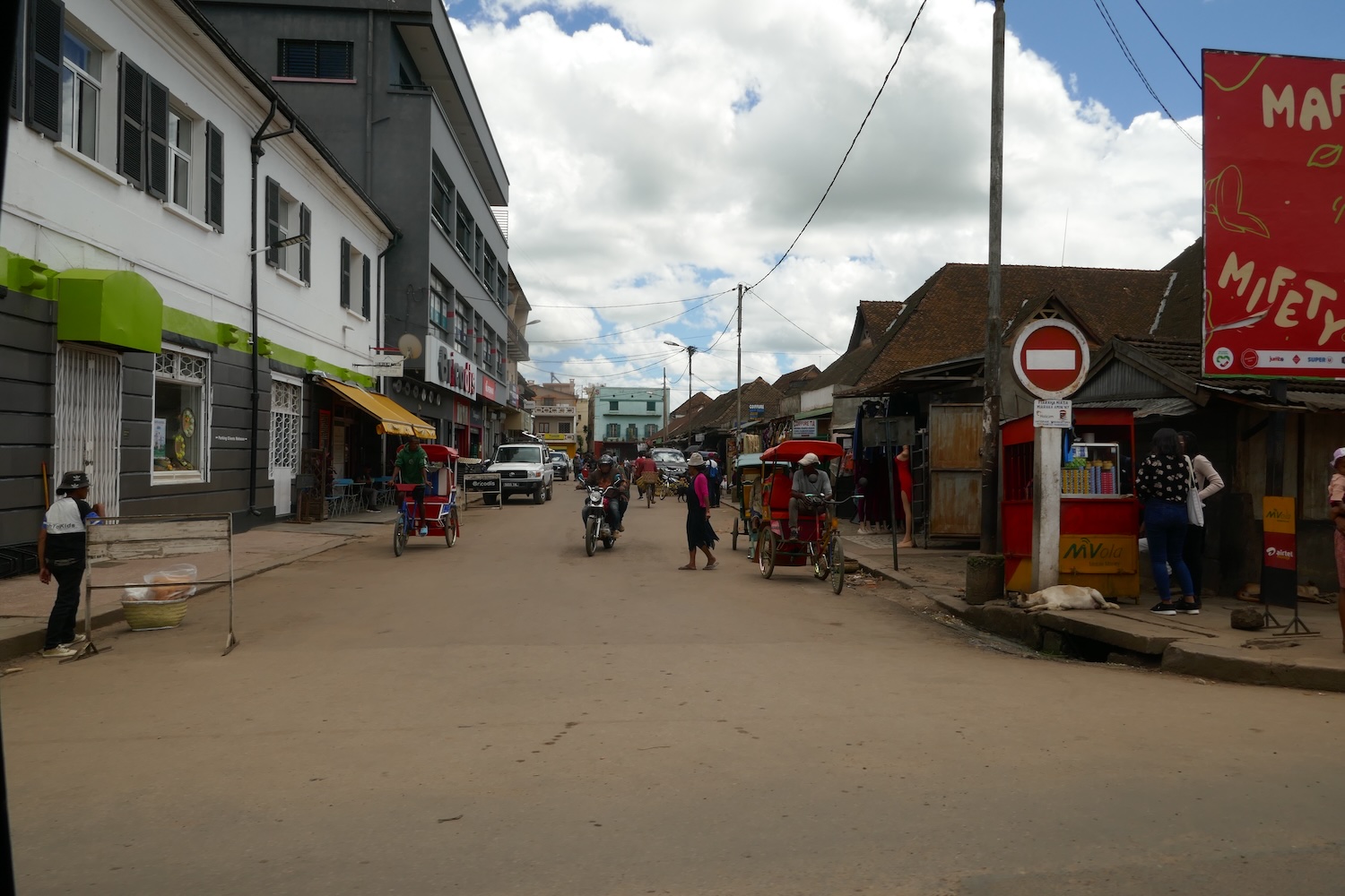 Une rue à Antsirabe © Globe Reporters