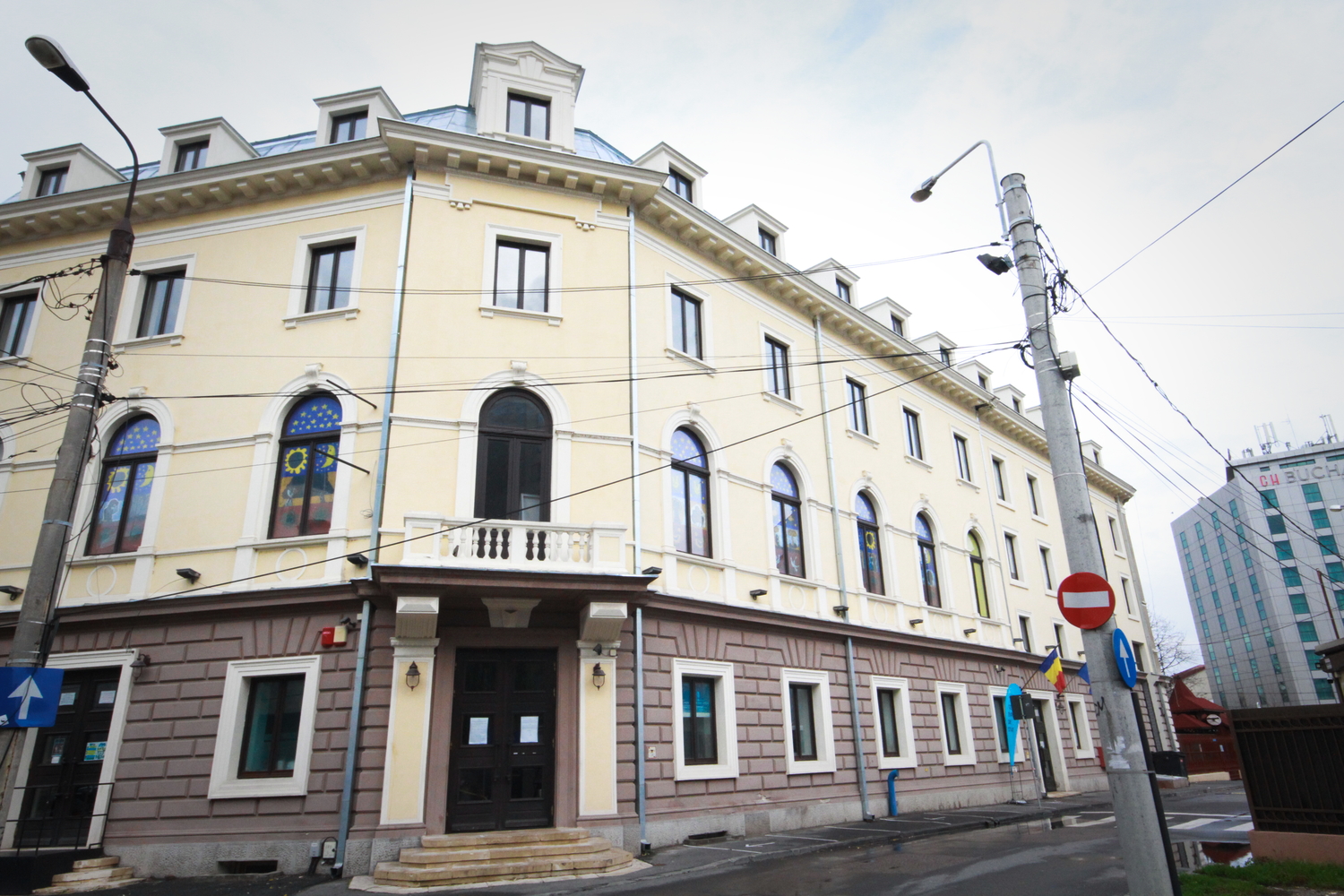 Le Théâtre juif de Bucarest, un des seuls théâtres d’Europe où on peut encore voir une pièce en yiddish. © Globe Reporters