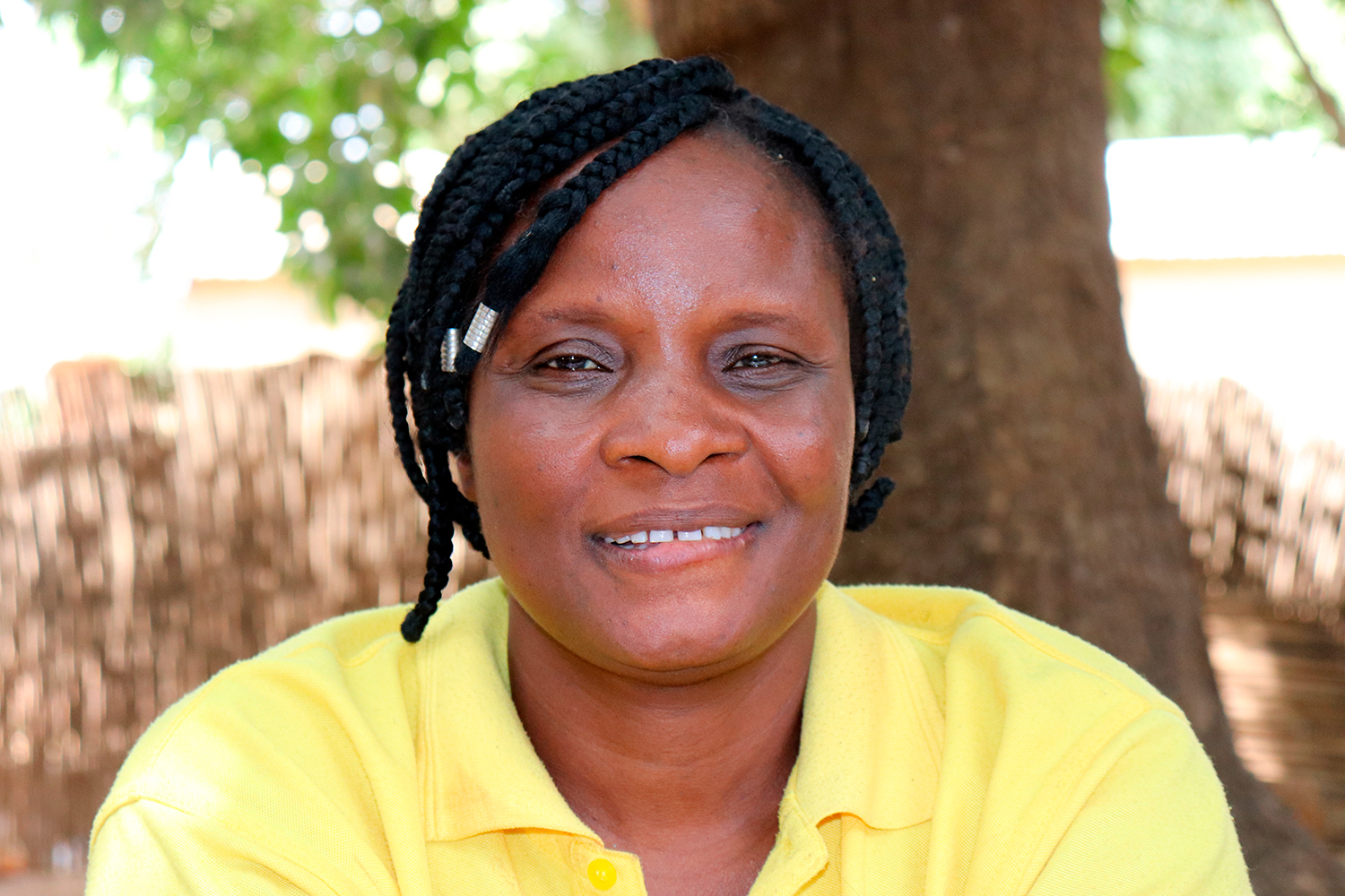 Joséphine KOUBETI, fondatrice de l’Association art culture tourisme, défend la culture et le patrimoine du nord du Bénin, dont les tata somba qu’elle définit comme étant des constructions propres à cette culture et sacrées. 