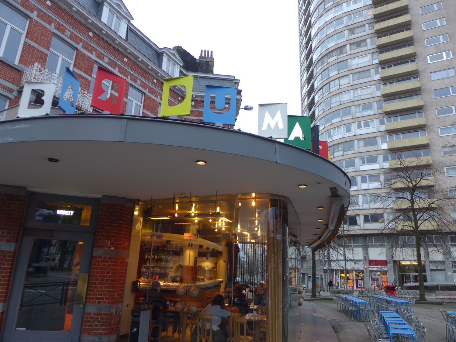 Le Bar du matin, un concept qu’on retrouve à plusieurs endroits de Bruxelles