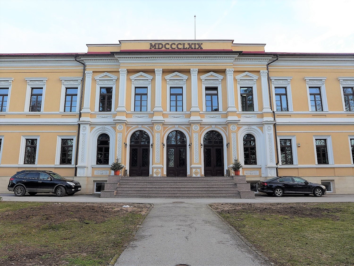 Le bâtiment principal de l’université d’agronomie de Cluj.