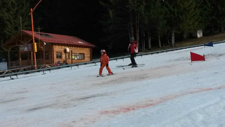 Cours de ski pour les enfants