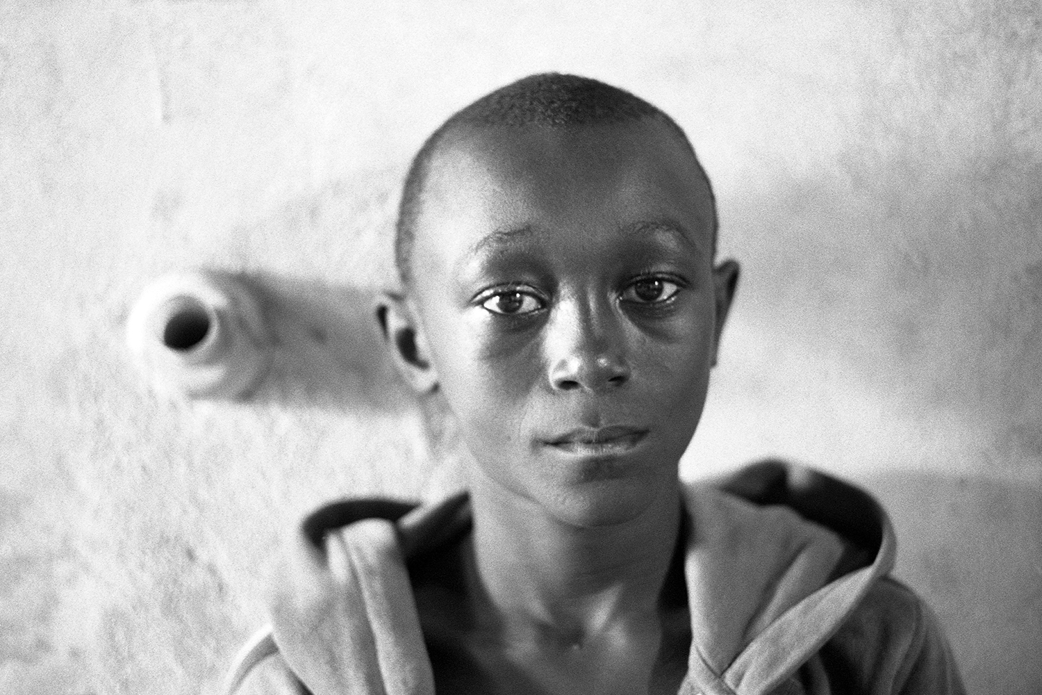 Djibril, un des enfants des rues rencontrés lors de mon reportage éponyme pour la classe de CM2 de l’école Léon Bourgeois à Colombes.