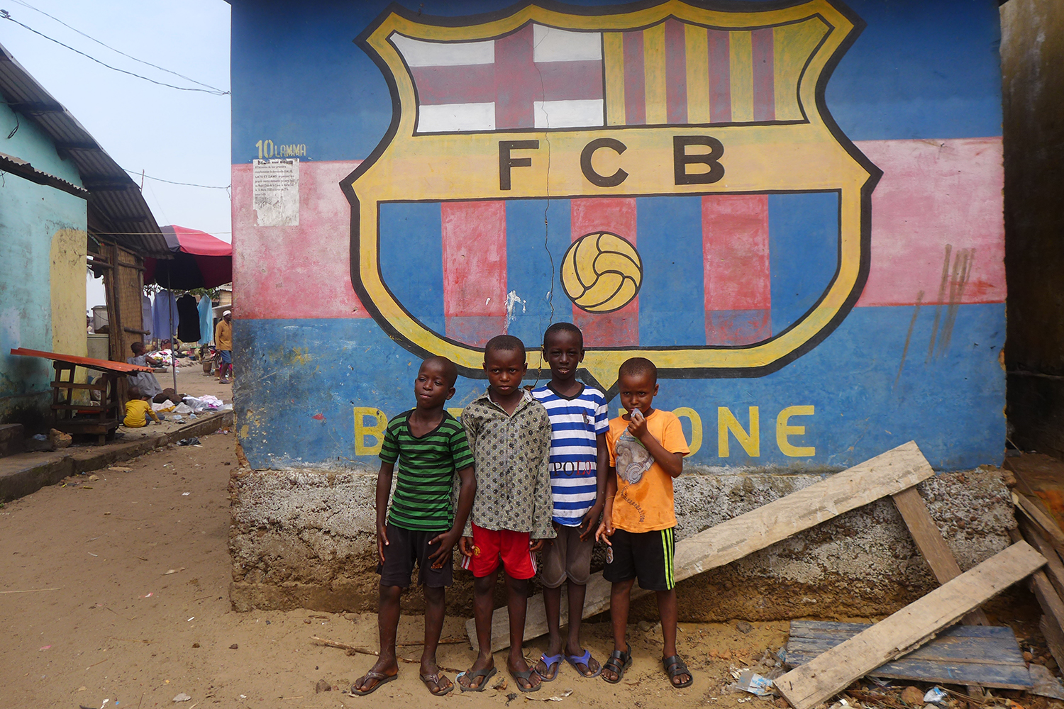 Avec le Real Madrid, le Barça est un des clubs les plus populaires en Guinée.