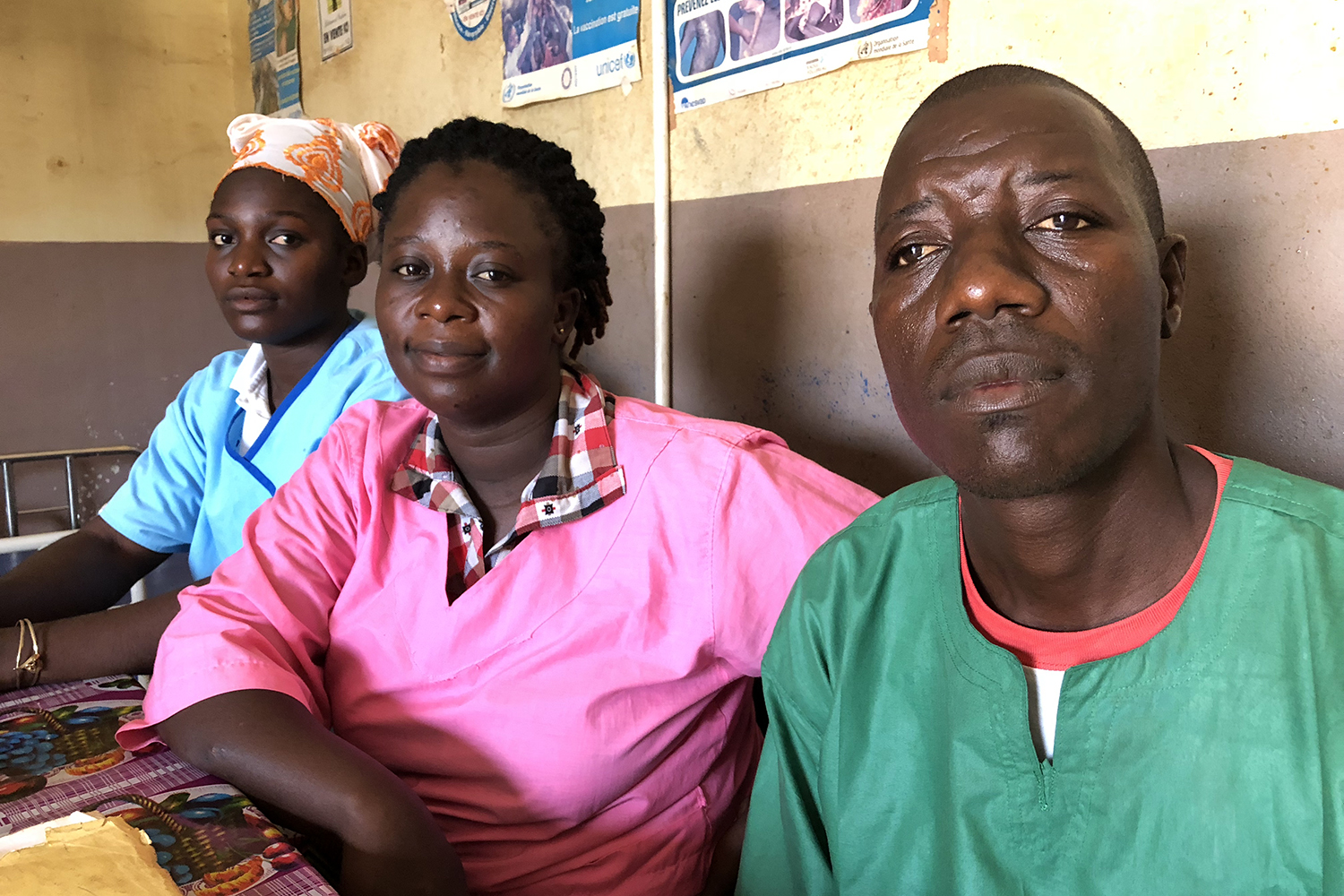 L’équipe du centre de santé de Gbakoré est passée reine de la débrouillardise.