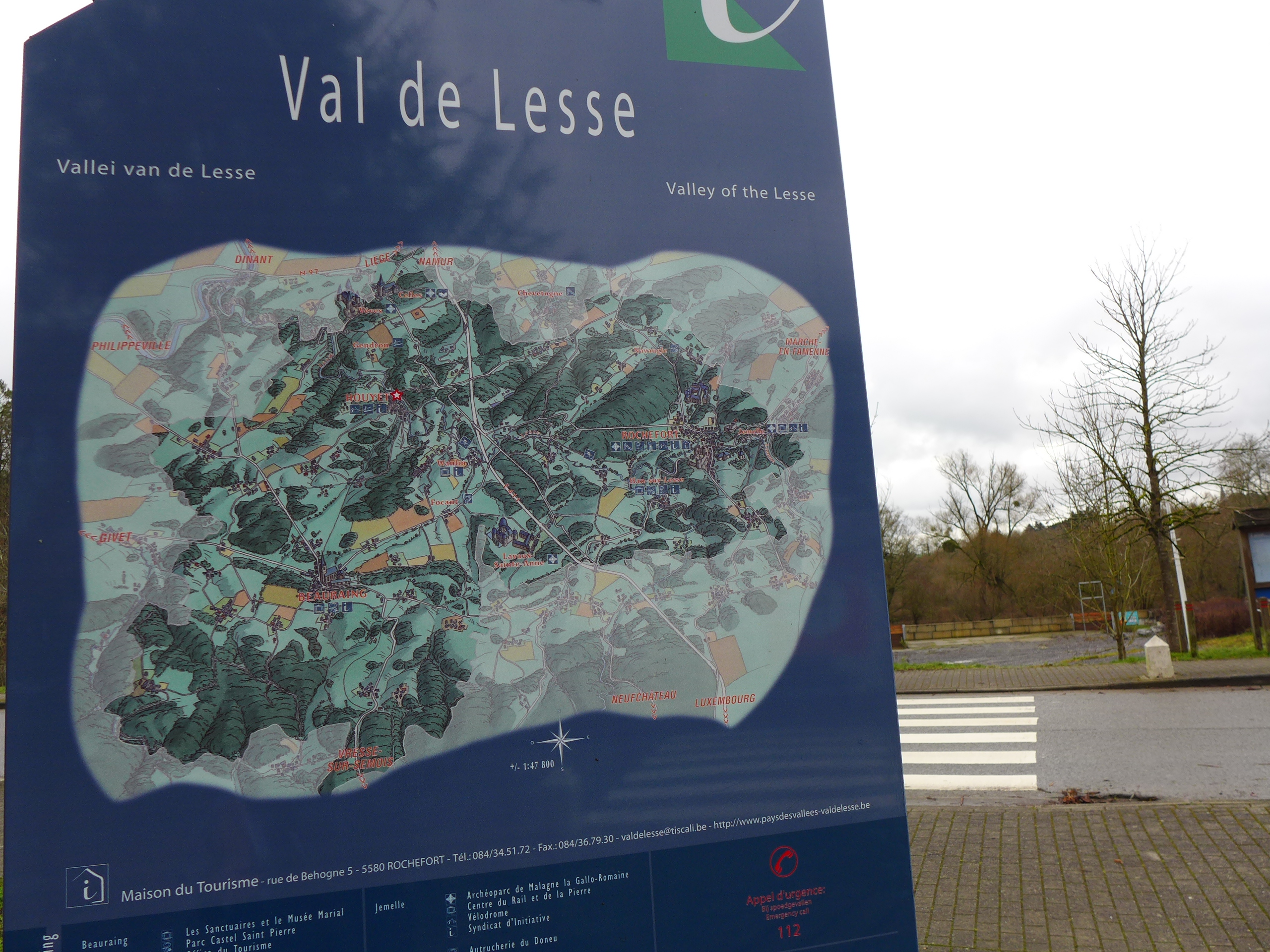 Le Val de Lesse, une région riche en ballades en pleine nature © Globe Reporters